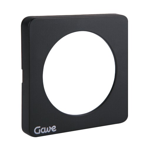 [AK1800400] PLACA NV D0 SIN INSCRIPCIONES CARATULA NEGRA GAVE
