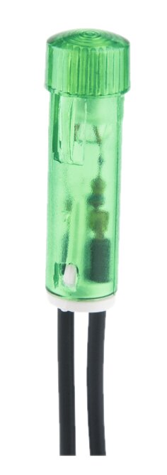 [213220F] PILOTO D.8,6MM 220V.VERDE FLUOR GAVE