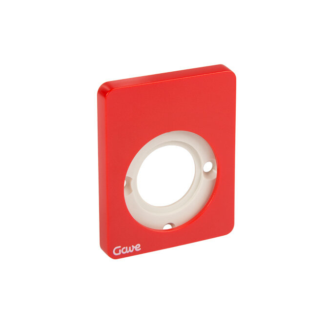 [AK1900200] PLACA NVR D0 SIN INSCRIPCIONES C/ROJO GAVE