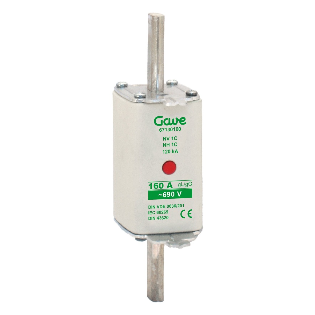 [67130160] FUSIBLE NH IND.FUSION 160A.AM T1 GAVE
