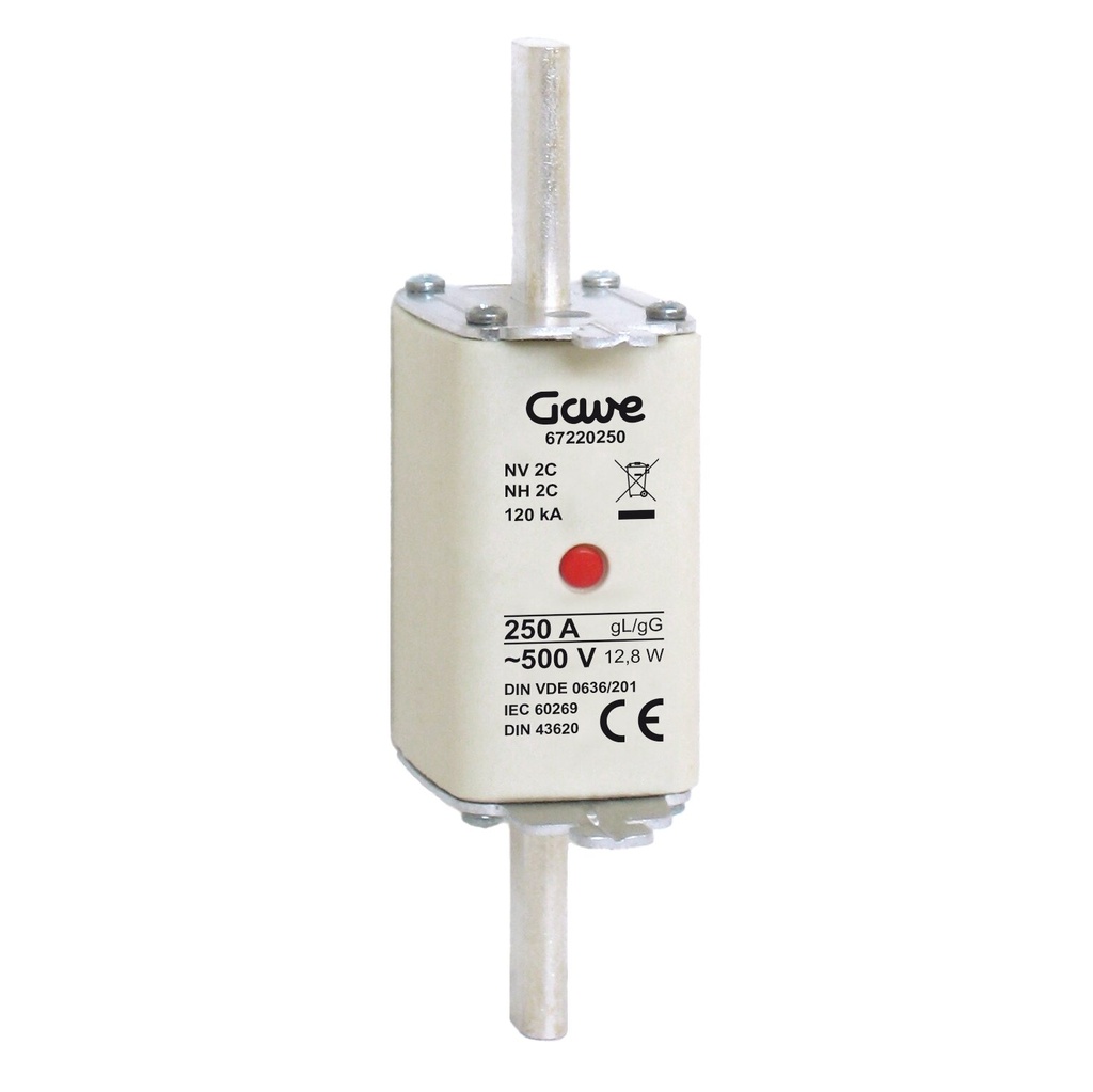 [67220250] FUSIBLE NH IND.FUSION 250A.GG T2 GAVE