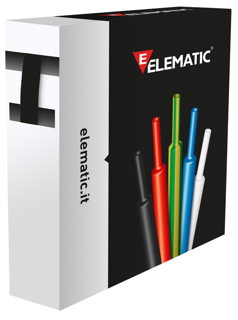 [12253254] TUBO TERMOR.NEGRO GAVE 25,4/12,7