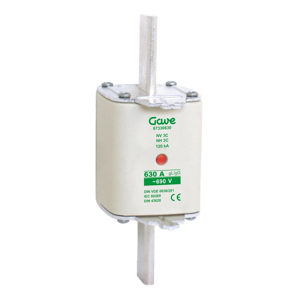 [67330630] FUSIBLE NH GAVE IND.FUSION 630A.AM T3