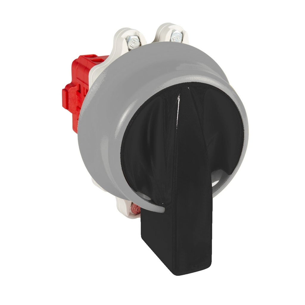 [AC5522000H] INTERRUPTOR 3P GAVE 25A.D0 MANDO BLOQUEO CANDADO IP69K NEGRO/GRIS