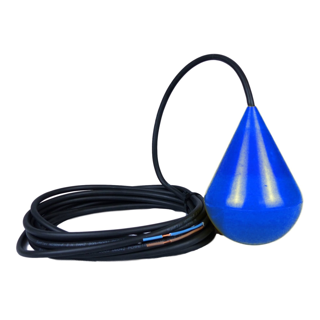 [BR06] INTERRUPTOR BOYA GAVE AGUAS RESIDUALES CONTACTO CONMUTADO 6 MTS.CABLE