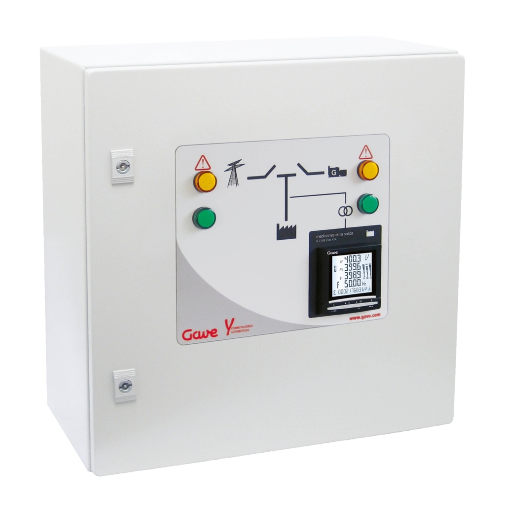[CA042002] CUADRO CONMUTACION AUTOMATICA 2P 25A CON MEDICION