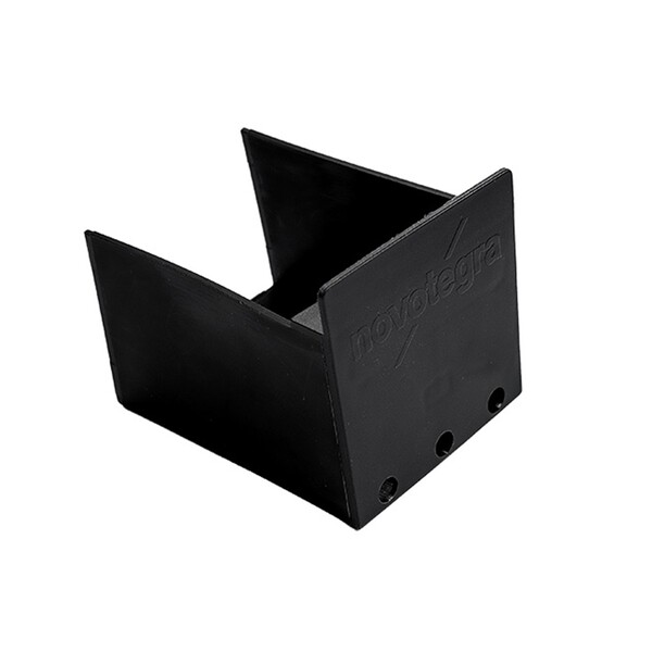 [03-001522] Tapa final negra para rail C47