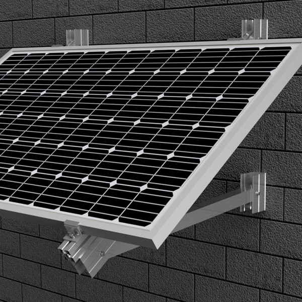[15H1 30º/35º] SUNFER 15H1 Kit de triangulo para fachada de hormigón. 1 módulo horizontal