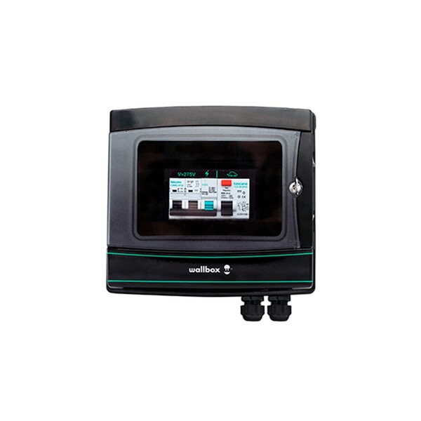 [BOX-1PH-SCHEME-1-3] WALLBOX FUSE BOX Lite Monofásico