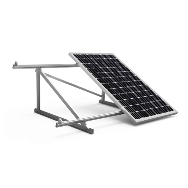 [11V5 30º] SUNFER 11V5 30º Kit de triangulo para 5 módulos para chapa o correas. Vertical