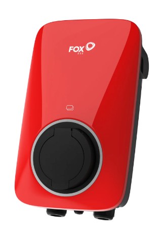 [30-502-00031-00] Toma de carga AC Trifásico 11.0kW- ROJO - Bluetooth+RFID+WIFI