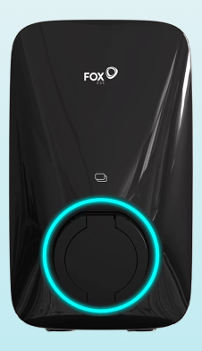 [30-503-00020-00] Toma de carga AC Trifásico 22.0kW- NEGRO - Bluetooth+RFID+WIFI +OCPP 1.6 