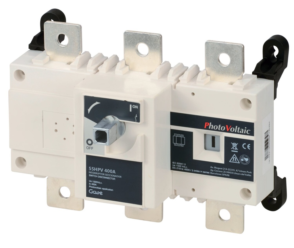 [55HPV3040] INTERRUPTOR  PV 3P  400A 1500VDC